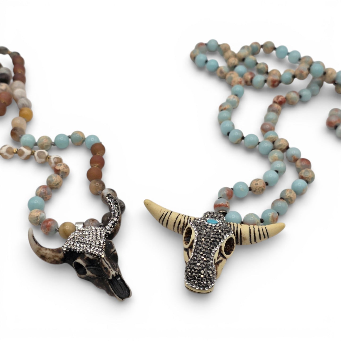 Harper Western Bull Head Necklace