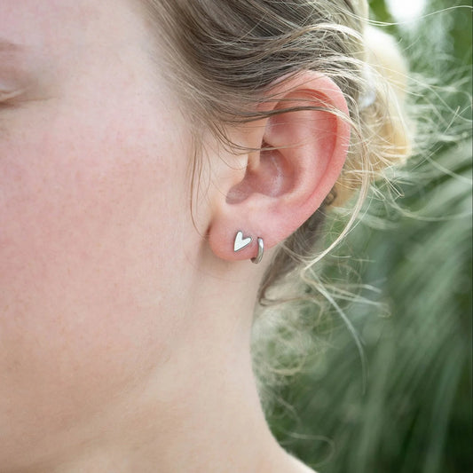 Lola Heart Stud Earrings