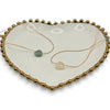 Sierra Jade Stone Heart Necklace
