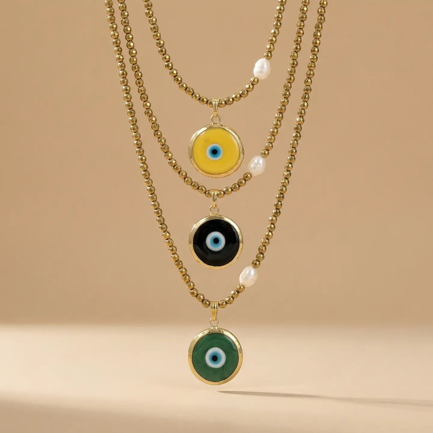 Evy Evil Eye Pendant Necklace