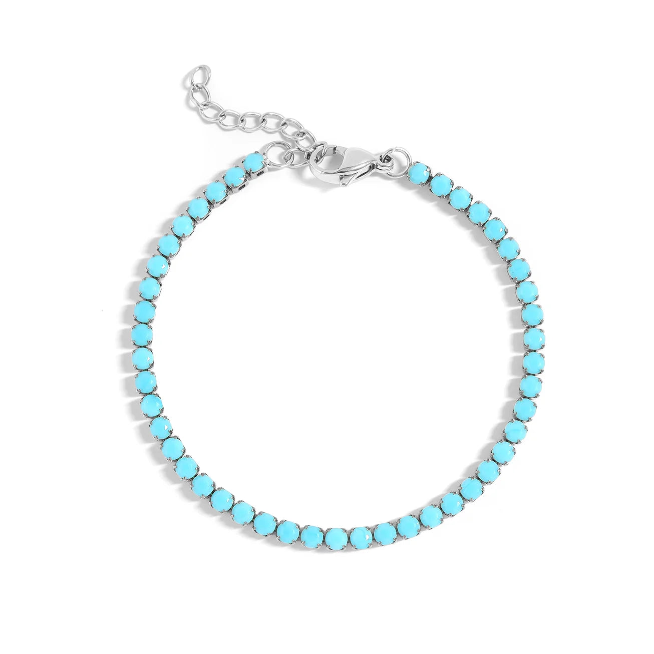 Grace Rhinestone Tennis Chain Bracelet
