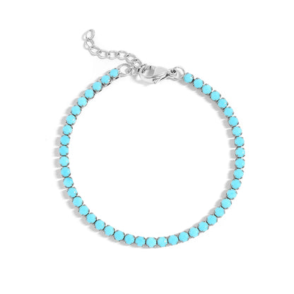 Grace Rhinestone Tennis Chain Bracelet