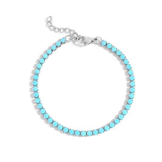Grace Rhinestone Tennis Chain Bracelet