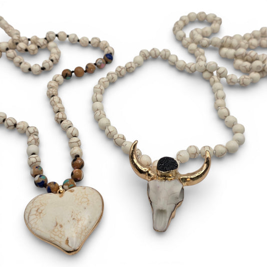 Sia Bullhead Western Necklace