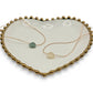 Sierra Jade Stone Heart Necklace
