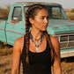 Nova Boho Bandana Necklace with Turquoise Charm