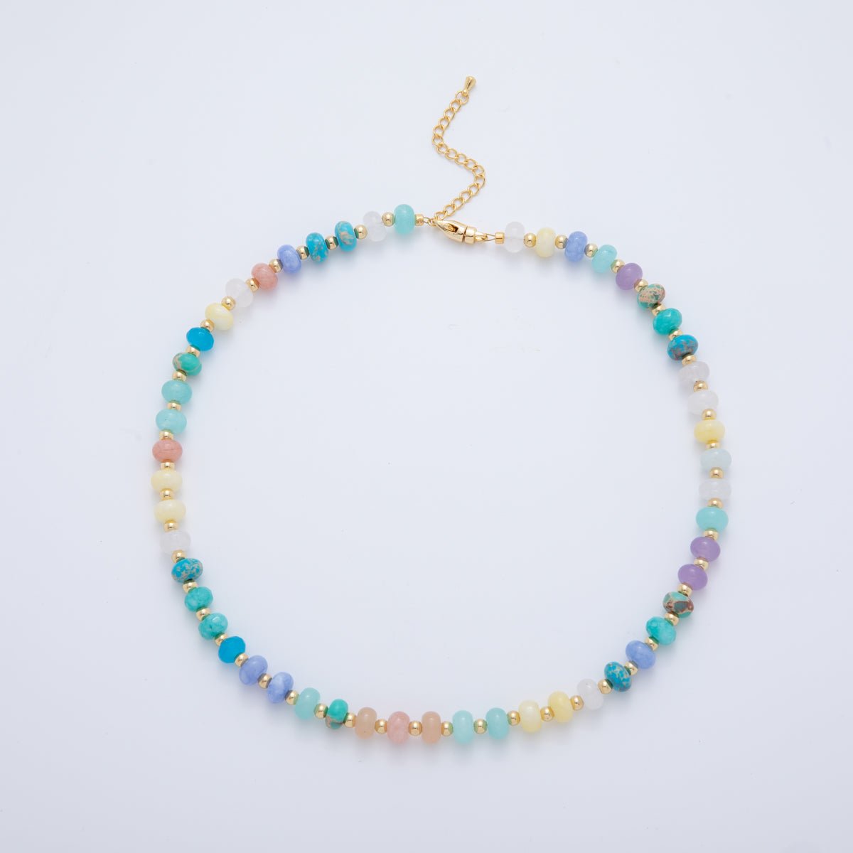 Kiya Gradient Beaded Necklace