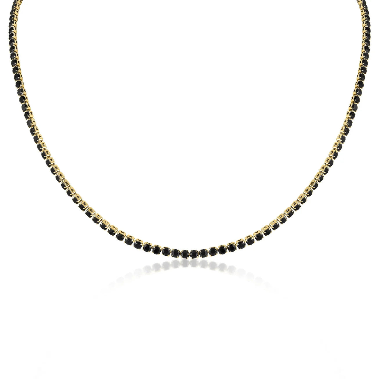 Jessi Rhinestone Tennis Necklace