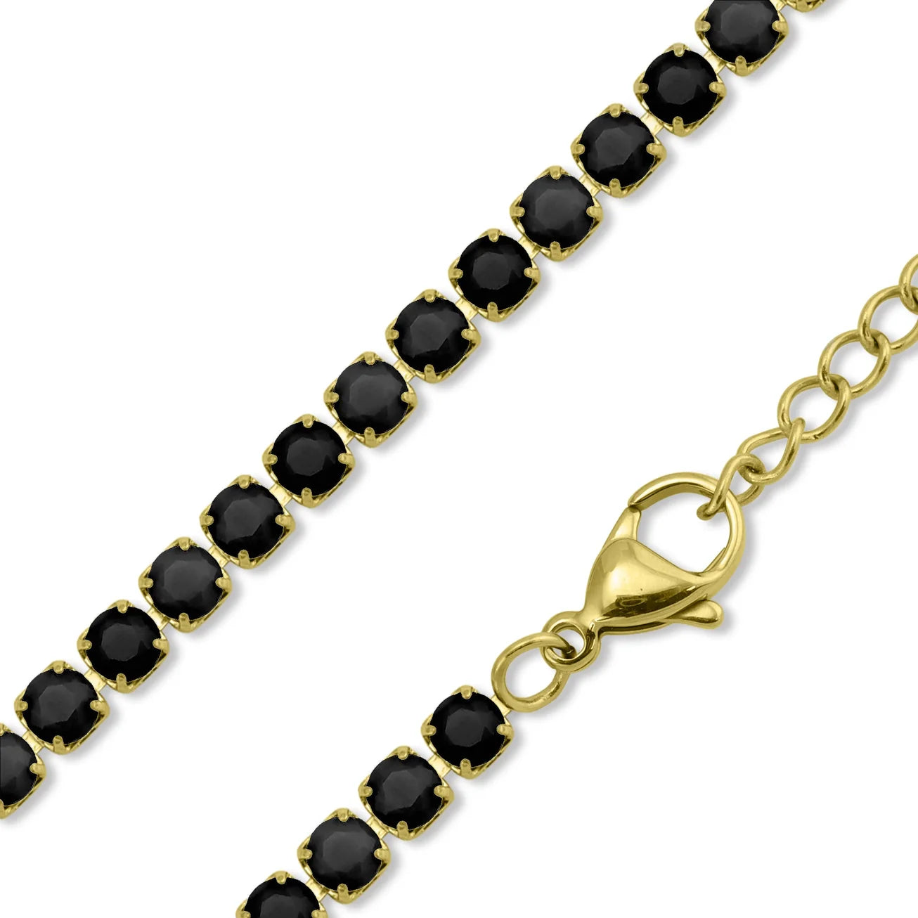 Jessi Rhinestone Tennis Necklace