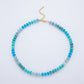 Sandy Gradient Beaded Necklace